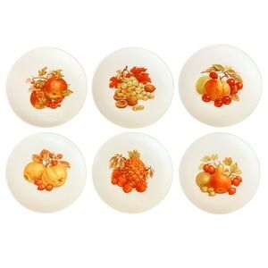 Bavarian Bareuther Waldsassen 7.5” Side Dessert Plates Made in Germany